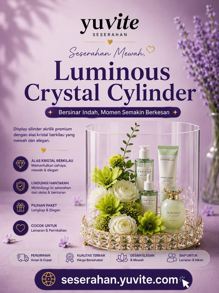 Luminous Crystal Cylinder